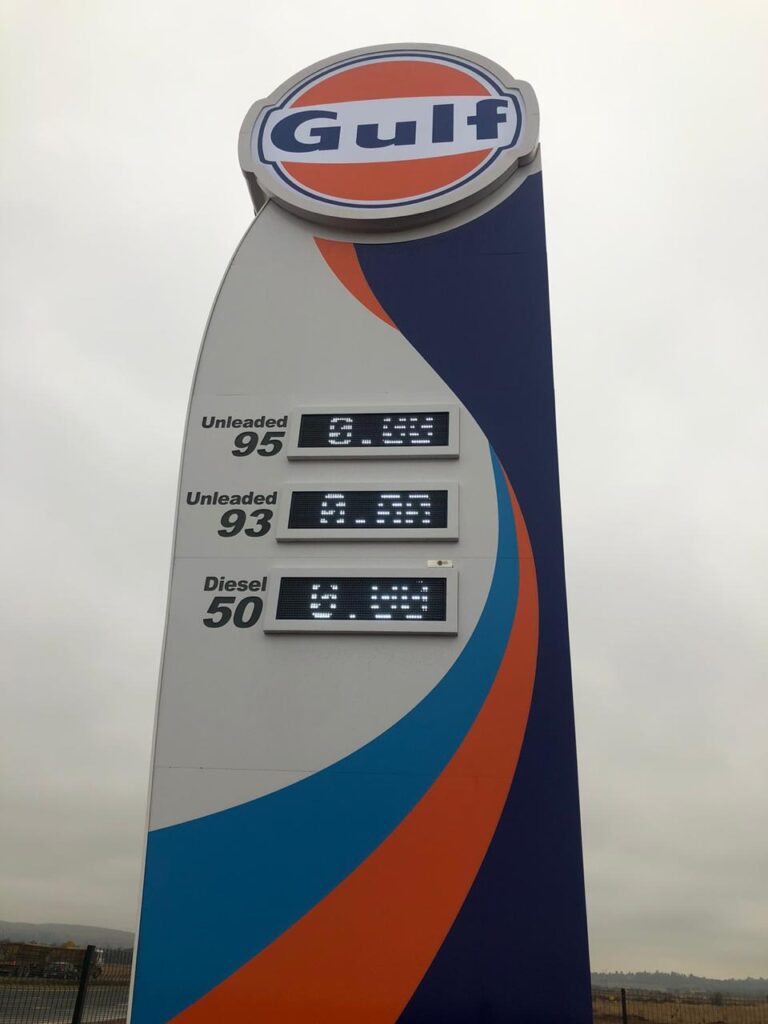 LED Petrol Displays - Polycomp Technologies (Pty) Ltd